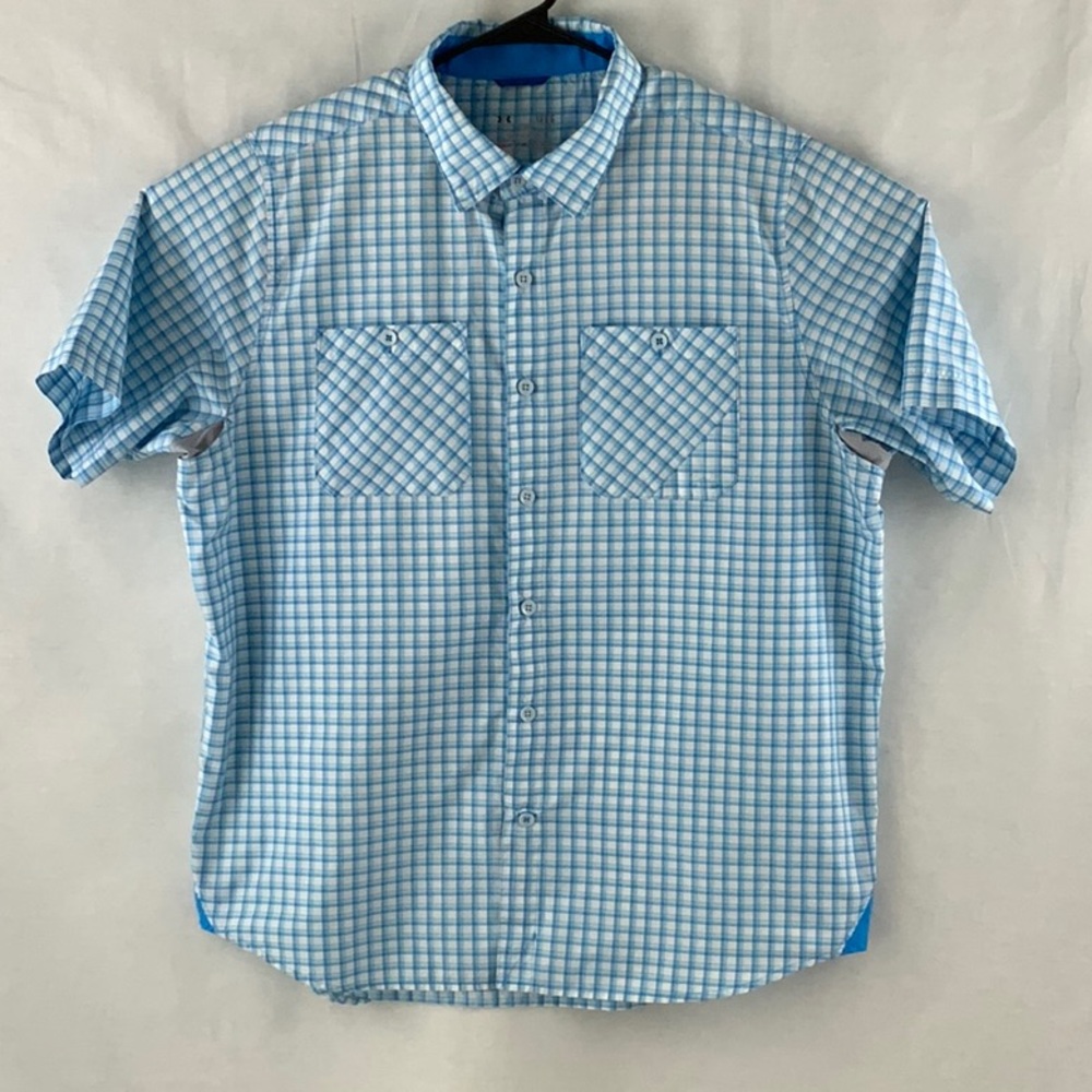 Under Armour Chesapeake Short-Sleeve Plaid Shirt for Men
